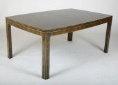 Mastercraft dining table; Carp