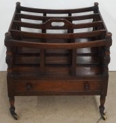MASTERCRAFTSMEN MAHOGANY CANTE