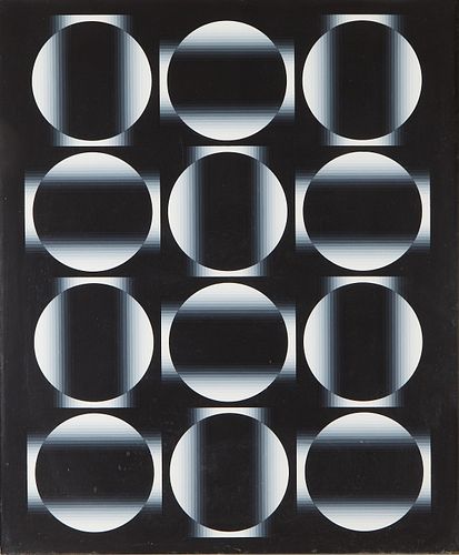 MASUHO OHNO GEOMETRIC PAINTING