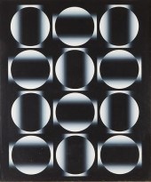 MASUHO OHNO GEOMETRIC PAINTING