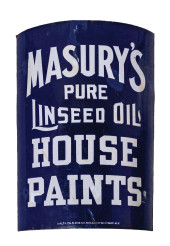 MASURYS PURE LINSEED OIL HOUSE