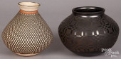 MATA ORTIZ BLACKWARE POT, SIGN