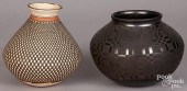 MATA ORTIZ BLACKWARE POT, SIGN