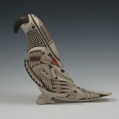 Mata Ortiz Macaw Effigy by Tom