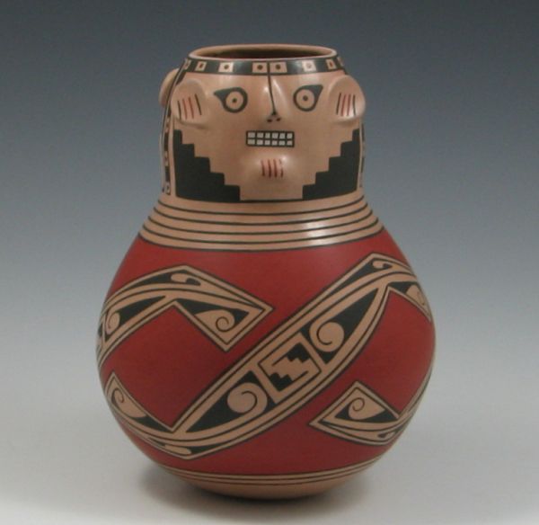 Mata Ortiz Man Effigy Vase by