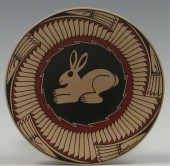 Mata Ortiz ''Rabbit Plate'' by