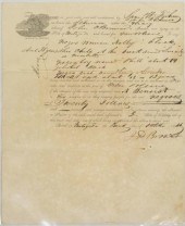 MATAGORDA, TEXAS 1846 SLAVE DO