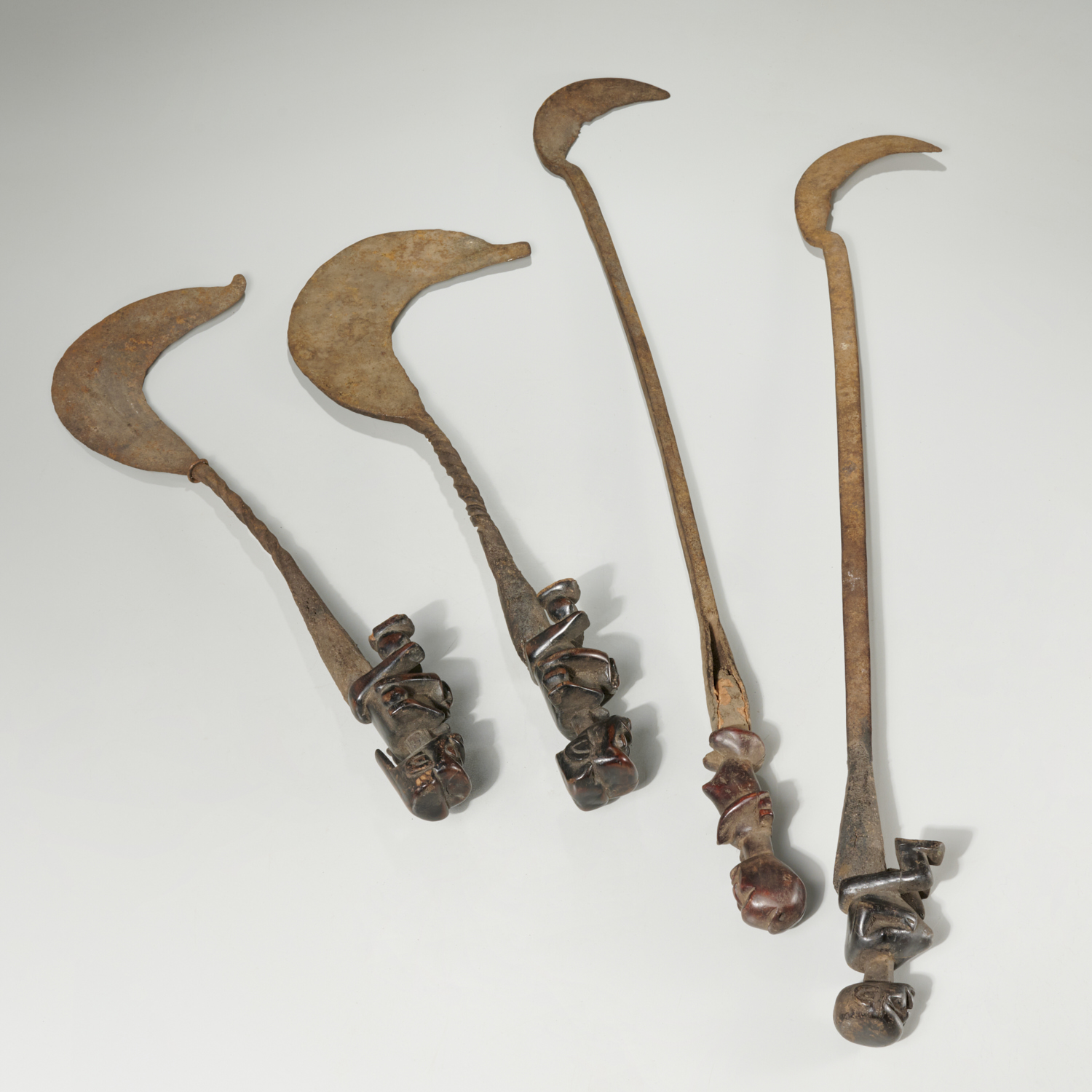 MATAKAM PEOPLES, (4) IRON