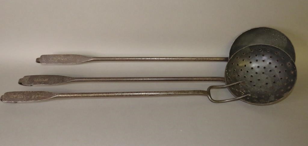 MATCHED 3 PC. WROUGHT IRON