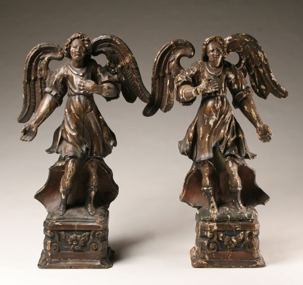 Matched pair antique Continental