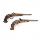 MATCHED PAIR OF BELGIAN DUELIN