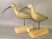 MATCHED PAIR OF FINE CARVED CU