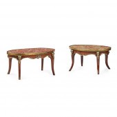 MATCHED PAIR OF FRENCH MAHOGAN