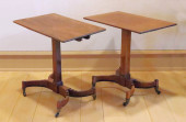 MATCHED PAIR OF REGENCY MAHOGA