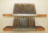 MATCHED PAIR OF TWO SIZE FLAX