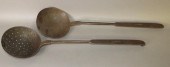 MATCHED PAIR OF WROUGHT IRON B