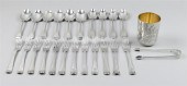 MATCHED SET OF 12 ENGLISH SILV