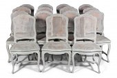 MATCHED SET OF 16 LOUIS XV STY