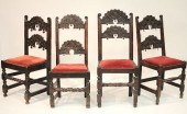MATCHED SET OF 4 ENGLISH JACOB