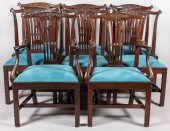 MATCHED SET OF EIGHT GEORGE II