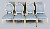 MATCHED SET OF EIGHT LOUIS XVI