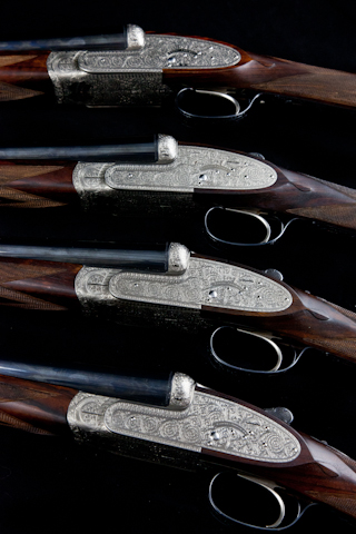 MATCHED SET OF FOUR ARMAS GARBI