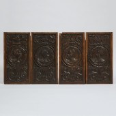 Matched Set of Four English Re