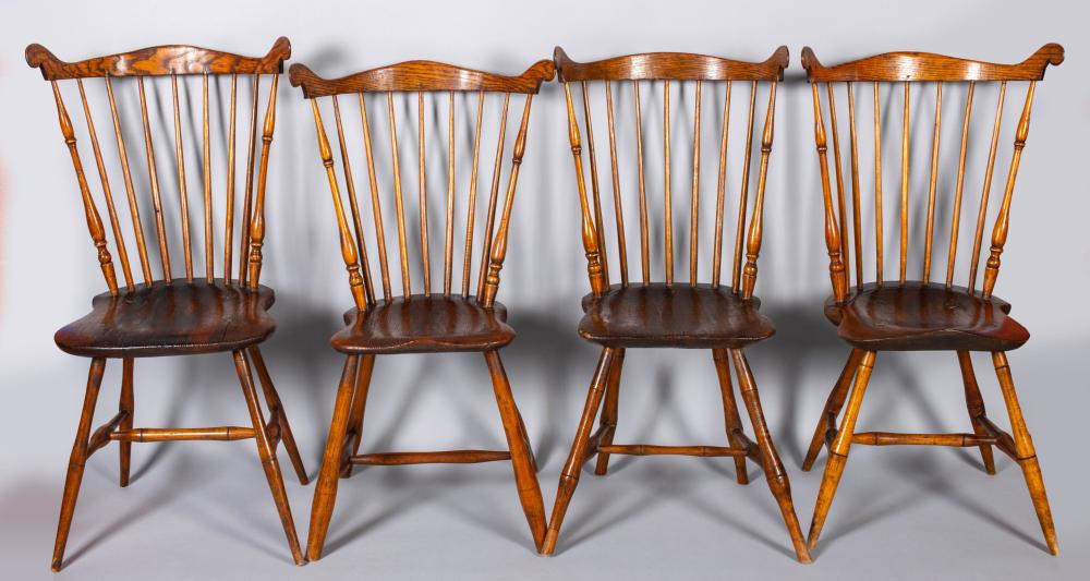 MATCHED SET OF FOUR LATE FEDERAL