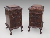 MATCHING CHIPPENDALE MAHOGANY