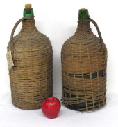 MATCHING PAIR OF BLOWN GLASS D