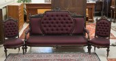 MATCHING VICTORIAN SOFA AND PA
