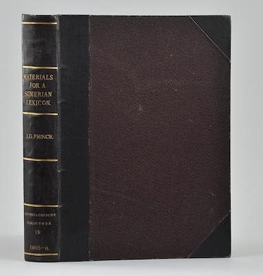 Materials for a Sumerian Lexicon by