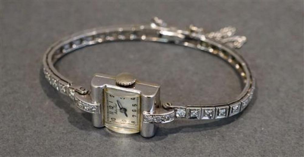 MATHEY-TISSOT 14 KARAT WHITE GOLD