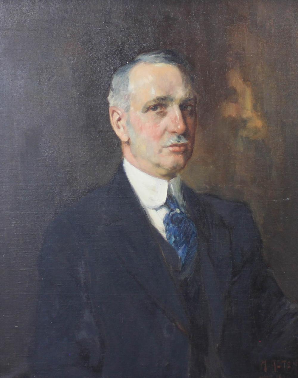 MATHIAS JOSEPH ALTEN OIL ON