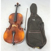 Mathias Thoma Cello with bow.