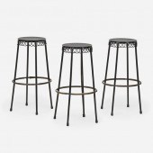 Mathieu Matégot. stools, set o