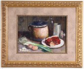 MATHILDE ARBEY OIL ON BOARDMAT
