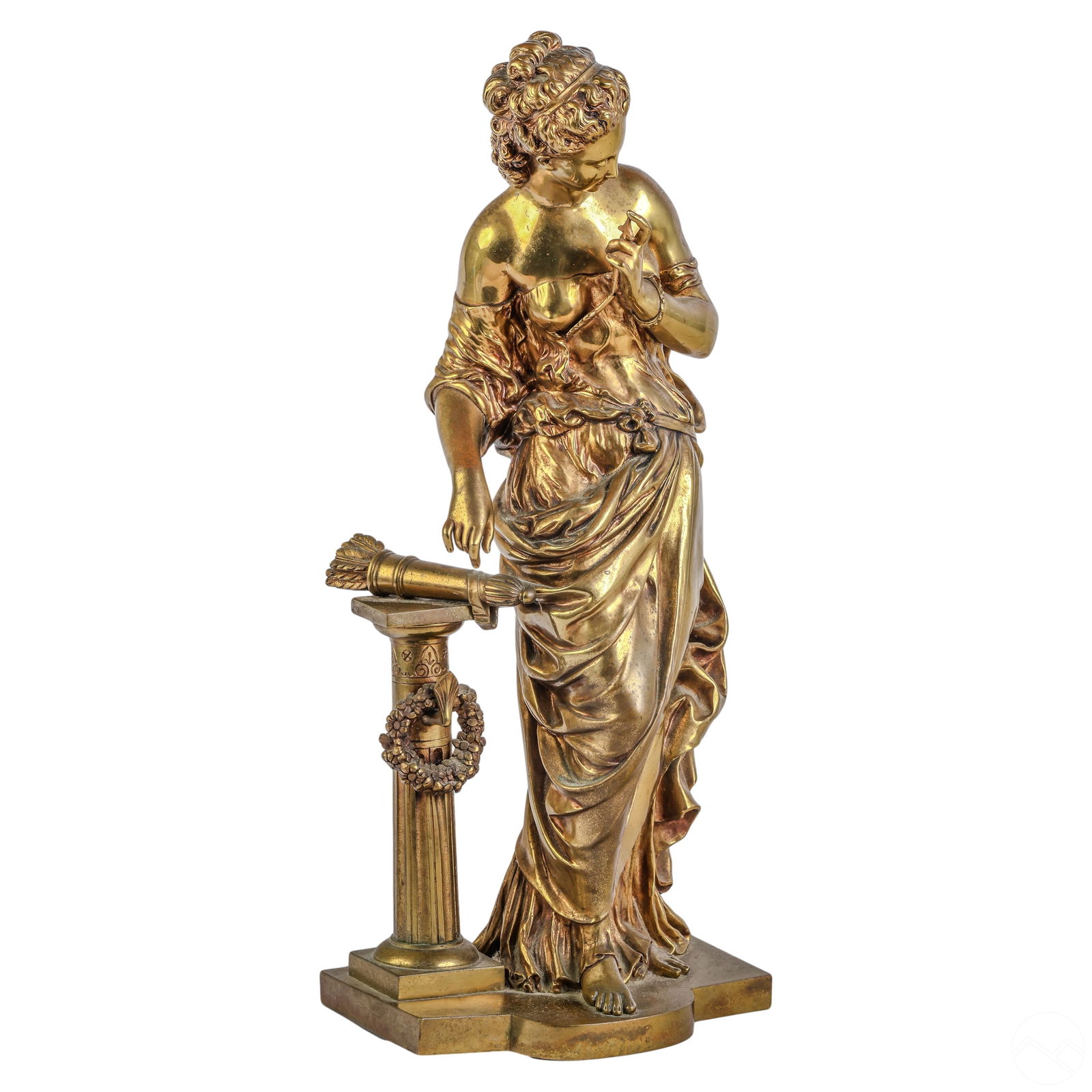 MATHURIN MOREAU 1822-1912 GILT
