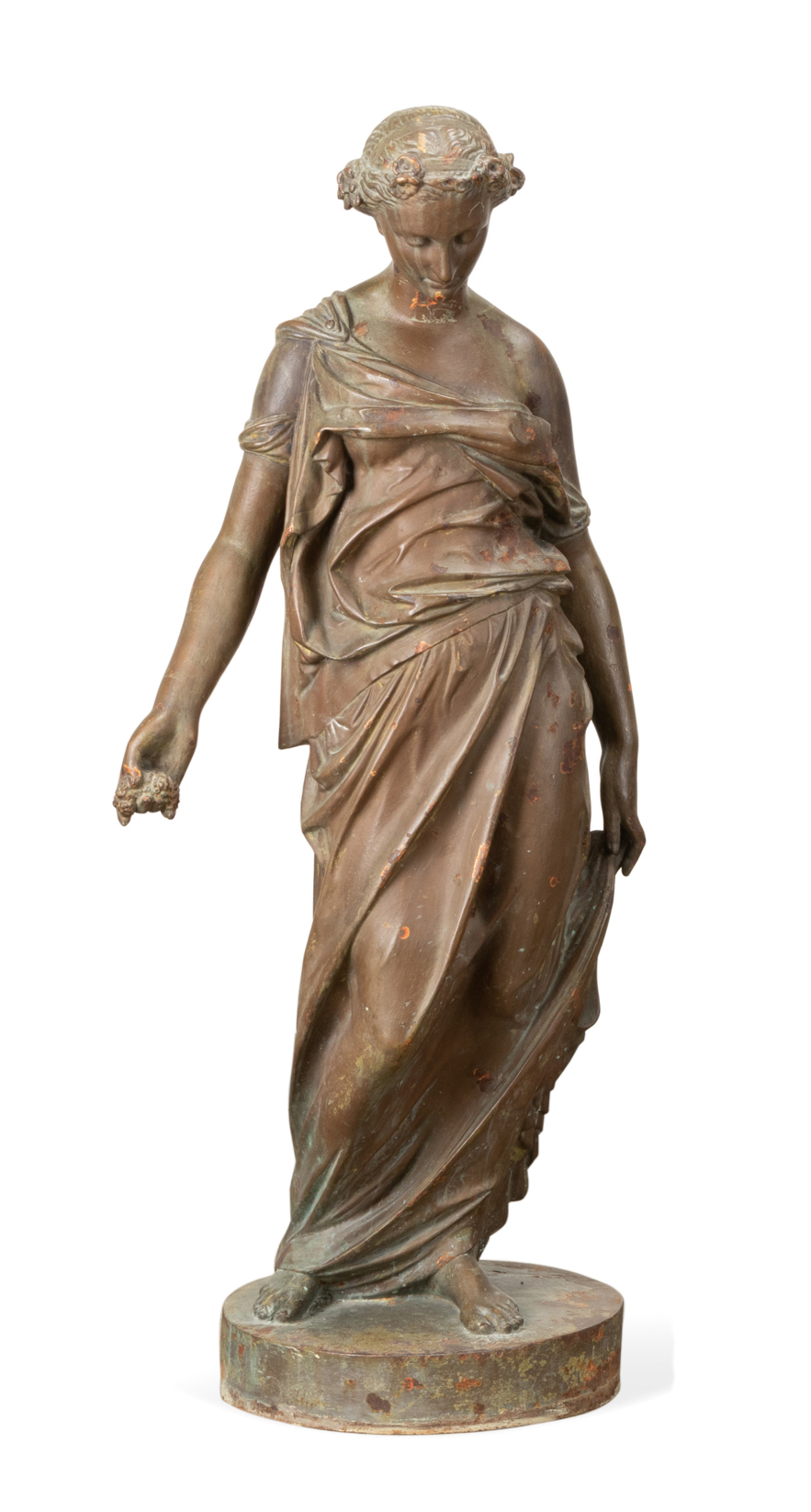 MATHURIN MOREAU, CAST IRON ALLEGORY