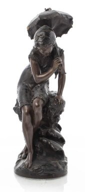 MATHURIN MOREAU "GIRL WITH UMB