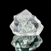 MATS JONASSON ART CRYSTAL LION