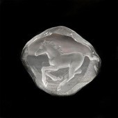 MATS JONASSON CRYSTAL PAPERWEI