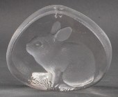MATS JONASSON RABBIT ETCHED CR