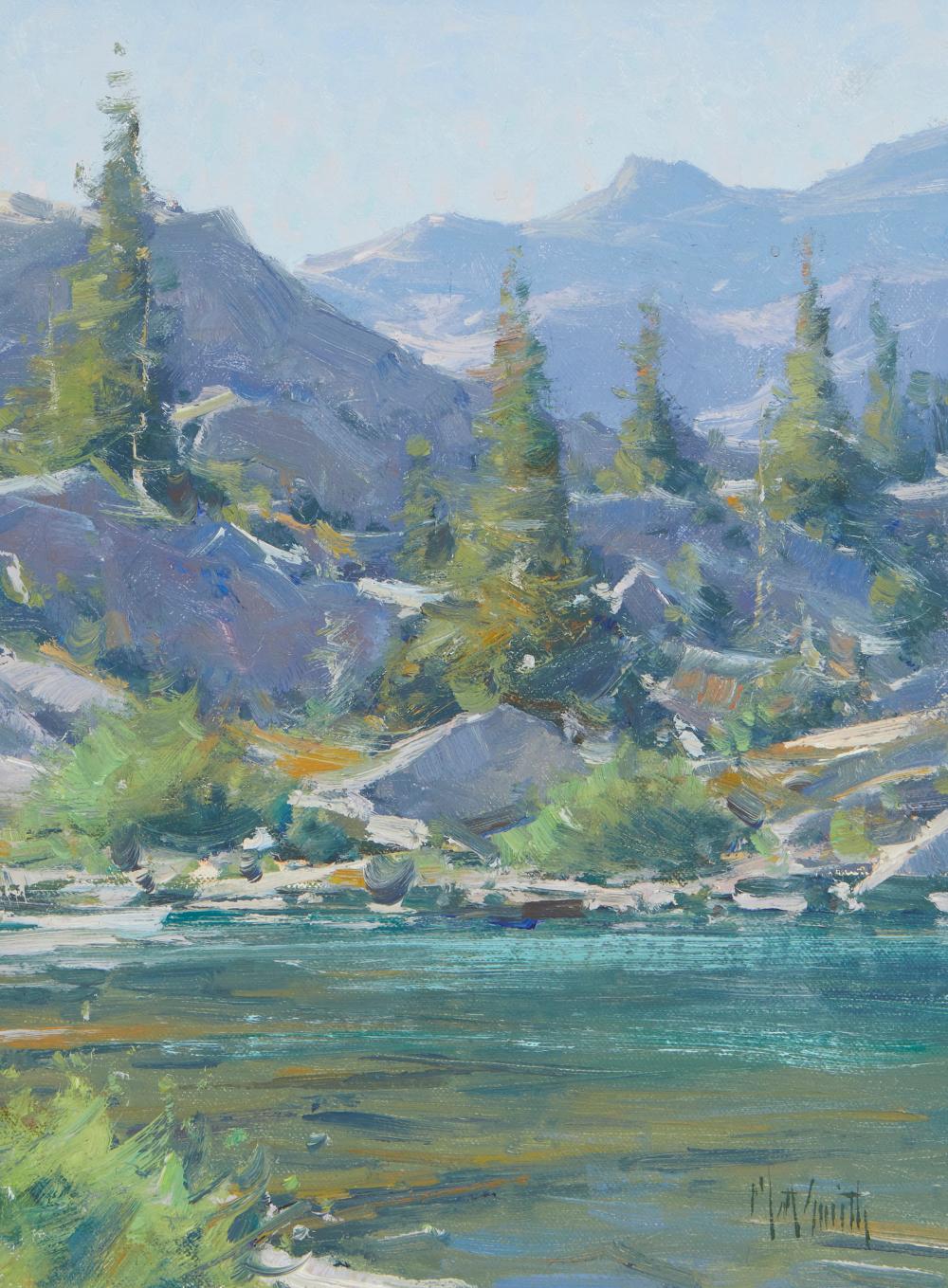 MATT SMITH, (B. 1960), "EDIZA LAKE,