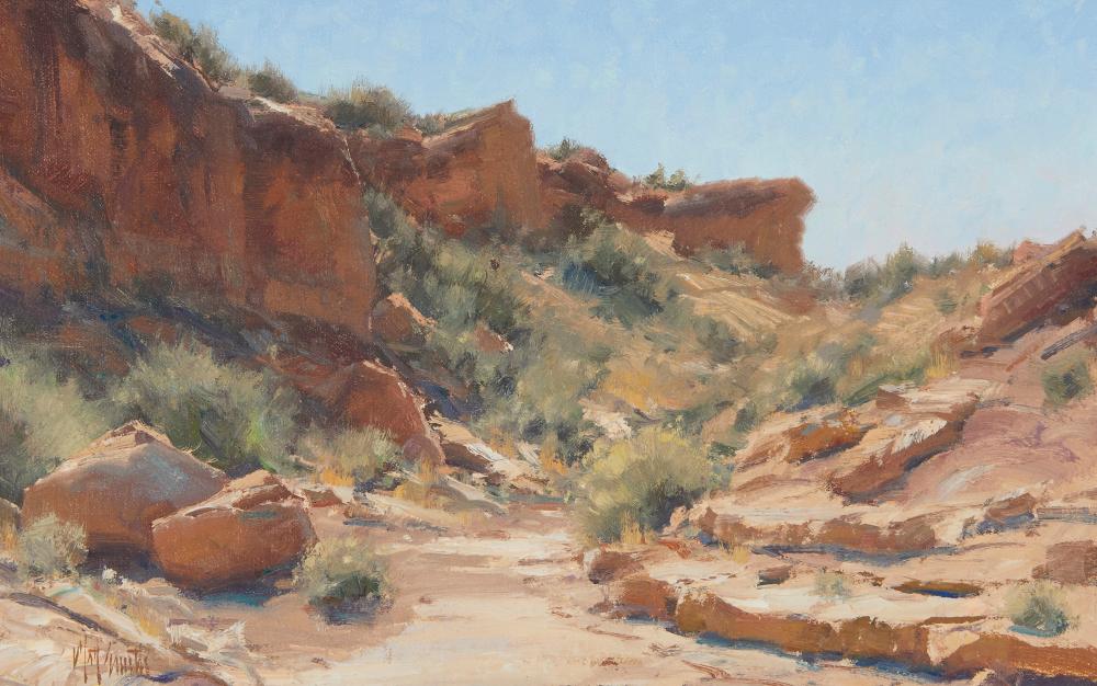 MATT SMITH, (B. 1960), "RED POINT