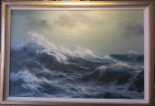 MATT THOMAS, TURBULENT SEASCAP