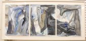 MATT TIMO TRIPTYCH MIXED MEDIA