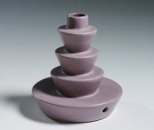MATTE GLAZE ART DECO POTTERY L