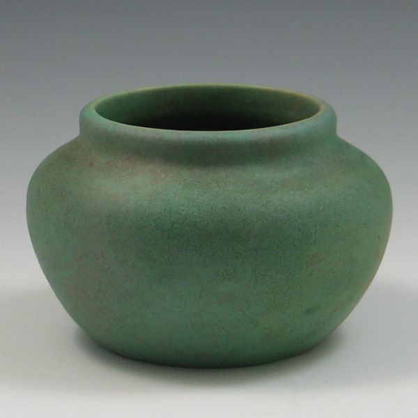 Matte Green Bowl unmarked excellent