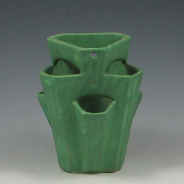 Matte Green Hanging Basket unmarked